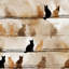 Murale de chats abstraits et artistiques-1592503987
