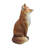 Seated Fox Sculpture