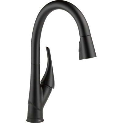 Esque Pull Down Touch Single Handle Kitchen Faucet With Accessories