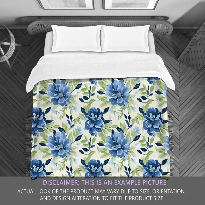 Floral Anquinette Comforter, Twin Comforter