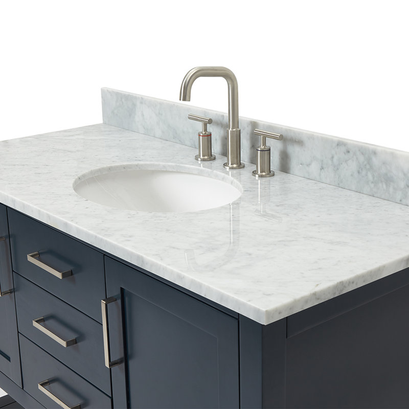 Bayhill 49'' W Single Vanity, Midnight Blue
