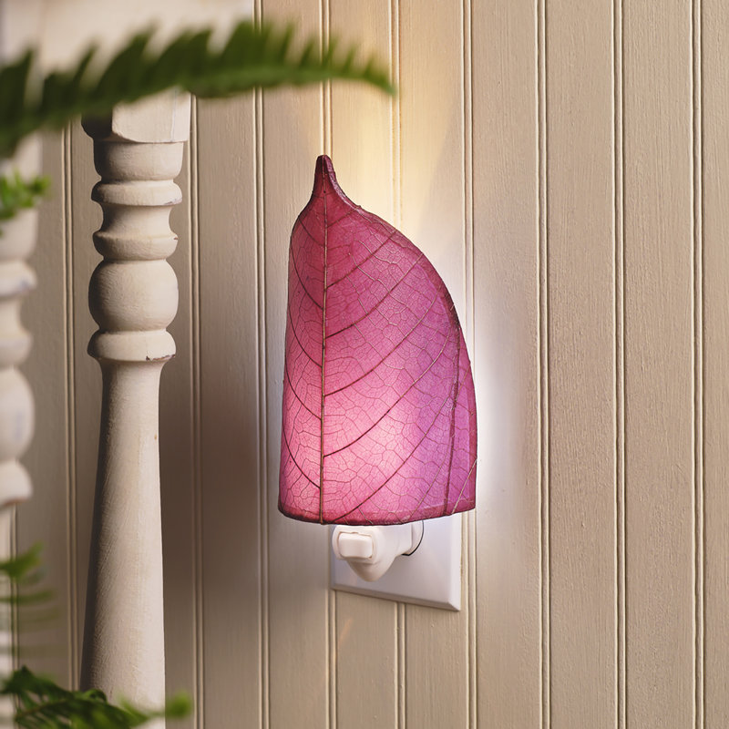 Leaf Night Light, Purple