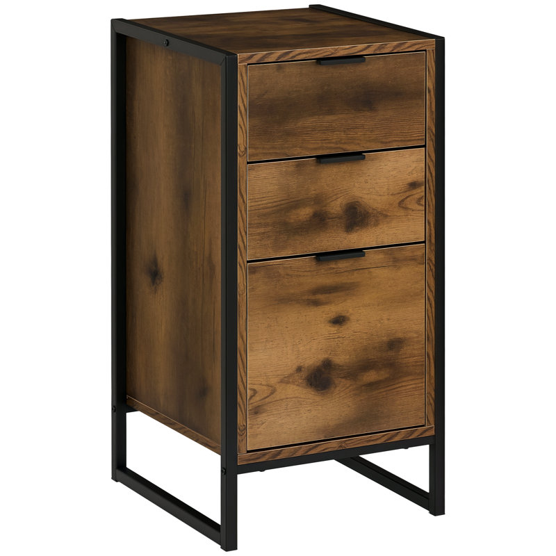 Collegiate 3 Drawer 39Cm W Tallboy Chest