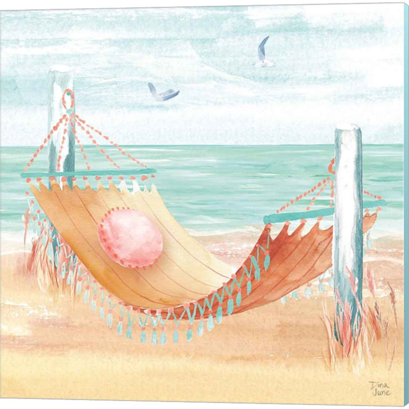 " Ocean Breeze V & VI " by Dina June 2 - Pieces Painting Print