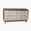 Armoire de rangement sur pied 59,84 "à 4 portes rétro-870197282