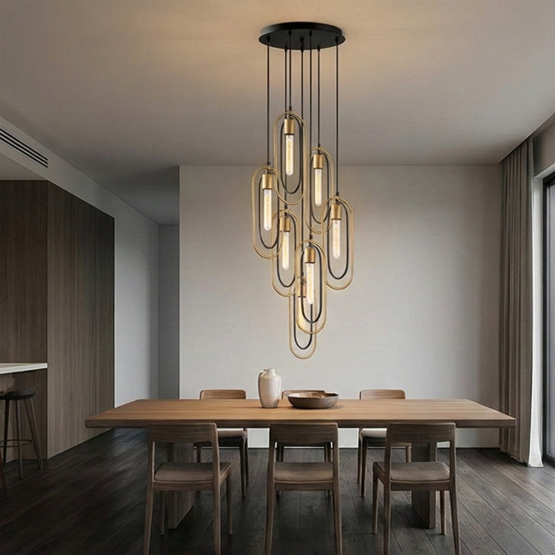 Luminaire suspendu à 7 lumières Jontre