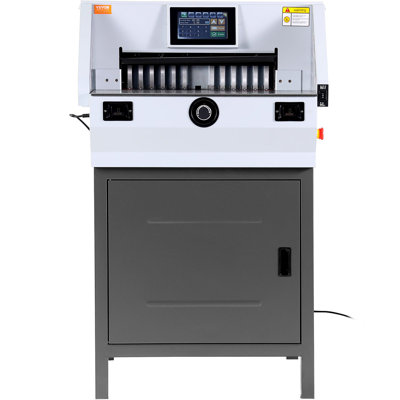 Electric Paper Cutter, Heavy Duty Paper Trimmer 19" /482.6Mm Cutting Width, 3.14"/80Mm Cutting Thickness, Electric Paper Cutting Machine With 7" Touchscreen Numerical Control Function