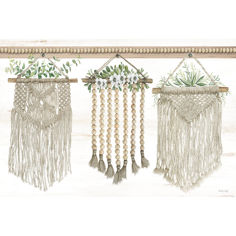" Hanging Macrame " by Cindy Jacobs, 32" H x 48" W  