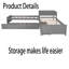 Lit plateforme simple 30 po
