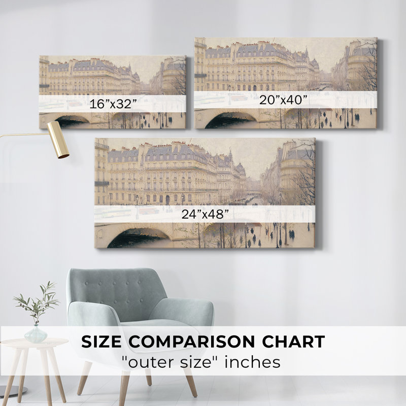 Série paysage - CXL III - Toile tendue avec châssis - Prêt à accrocher, H 16 po x l 32 po