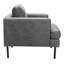 Faux Leather Armchair-553122533
