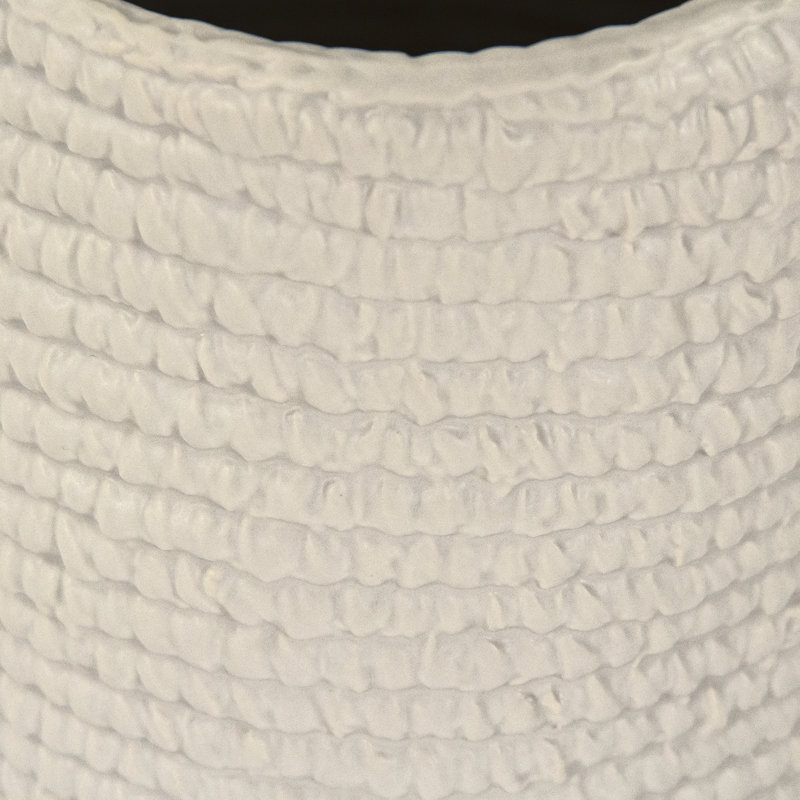 Ensemble de vases de table en céramique 2 pièces Mairead, Gris