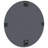  Wall Mirror Round 19.69 In Tempered Glass-542227231