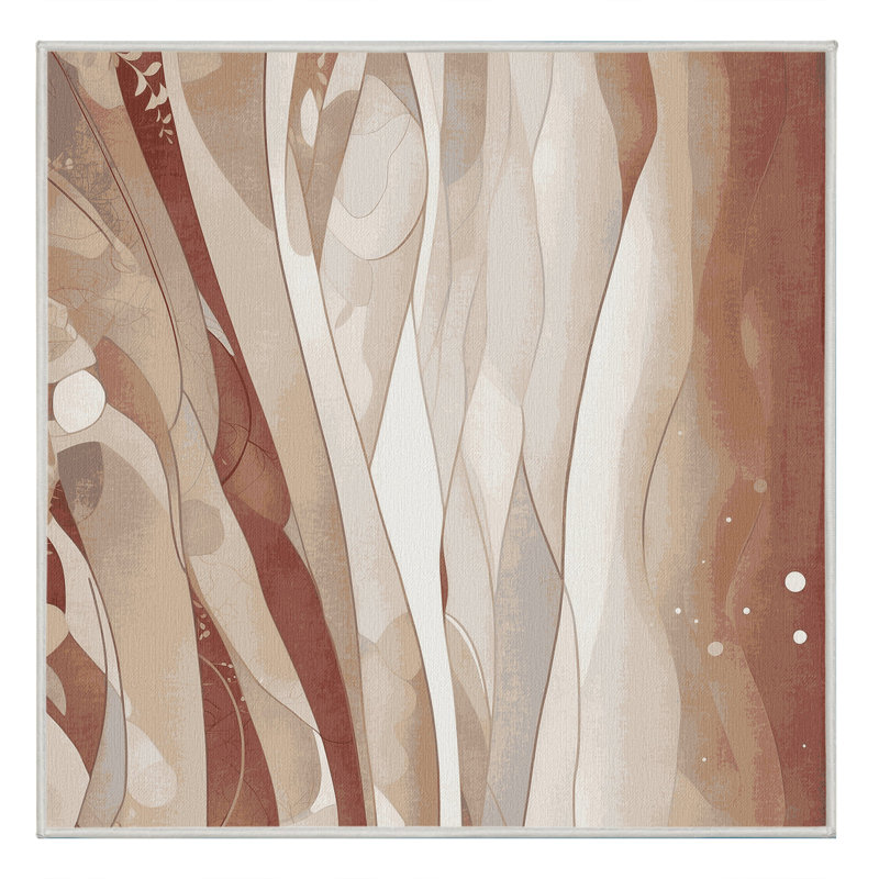 Gilded Ripple Rug, Square 6'