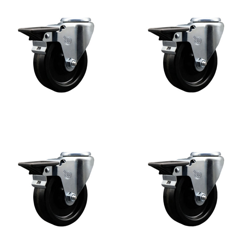 Phenolic Swivel Bolt Hole Caster