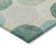 Machine Washable Indoor/Outdoor Xhevrie Teal Rug