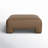 Anya Oversized Geniue Leather Upholstered Ottoman