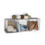 Rangement triple avec paniers muraux Dickens