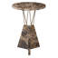 Table d'appoint en marbre Trevaris