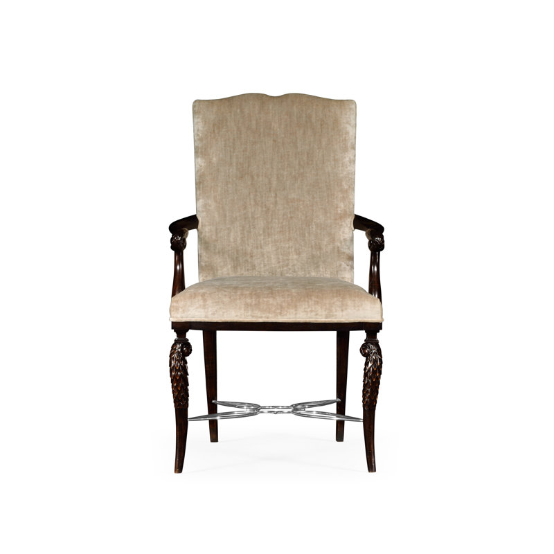 Icarus Upholstered Arm Chair, Tan