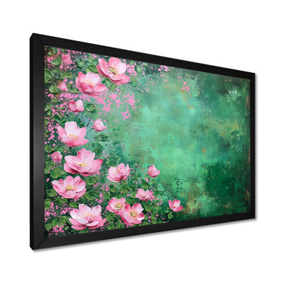 Printemps symphonie de fleurs sauvages I - Art mural fleurs sauvages