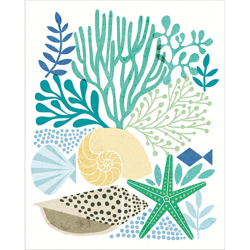 " Under Sea Treasures V Sea Glass "