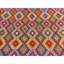 Tapis kilim afghan tissé à la main 8 pi 6 po x 11 pi en laine biologique rouge 70969F33E99C44B6B1B5B7937F5274A1