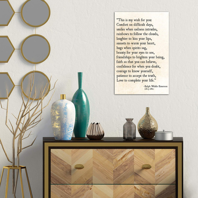 My Wish For You by Debbra Obertanec - Wrapped Canvas Print, 66.04 cm H x 45.72 cm W x 1.91 cm D