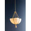Amberley Pendant in Vintage Gold Leaf-108159087-108159090
