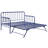 Jordao Iron Daybed with Trundle and Slat Kit -623550643