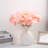 Artificial Hydrangea Flower Head With Pole-2097806385