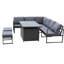 Muneef 8 - Person Patio Dining Set with , Cushions Included