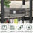 Swapan Adjustable Height C End Table-468942314