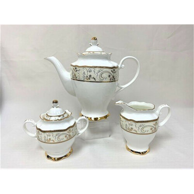 Rosdorf Park Feriz 0oz. Geometric Teapot