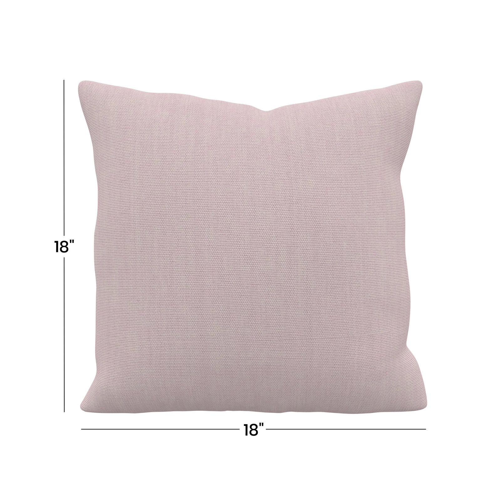 Sunbrella® Throw Pillow, Square 18", Sunbrella® Play Cameo