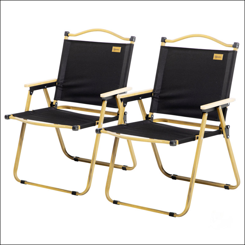 Ensemble de 2 chaises de camping pliantes