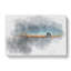 Lone Tree In Brandenburg Germany In Abstract - Wrapped Canvas Print-55307650