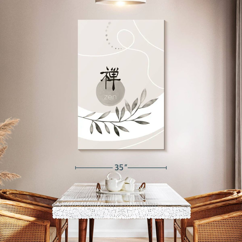 Style japonais Kerrick Zen, H 51 po x l 34 po