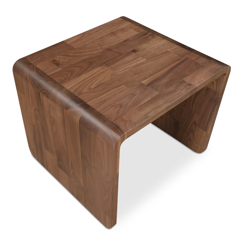 Carrie Side Table Walnut, Walnut