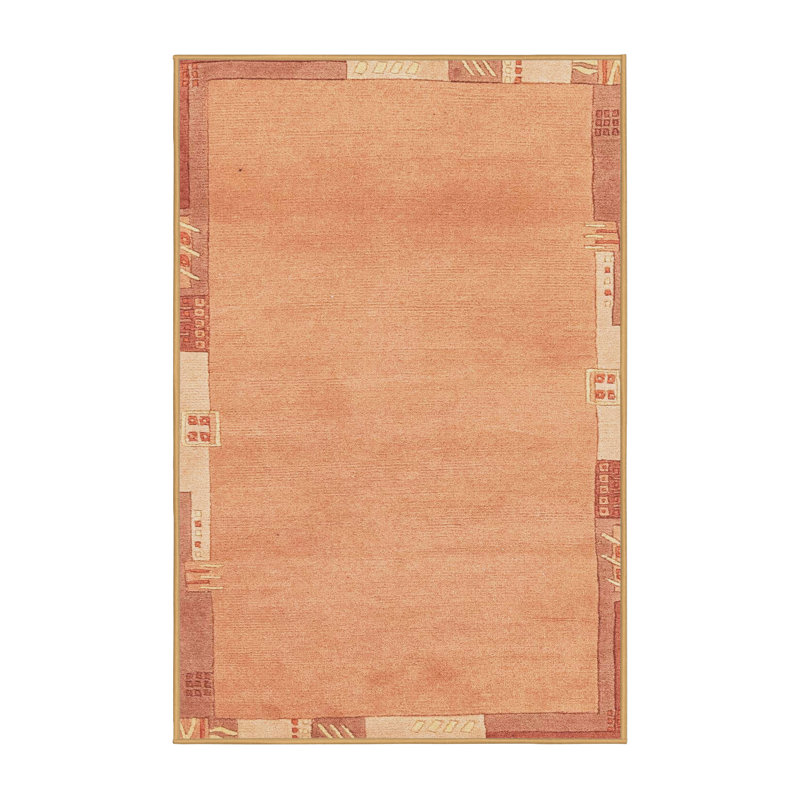 Wool Abstract Indoor Rug, Rectangle 7' x 10'