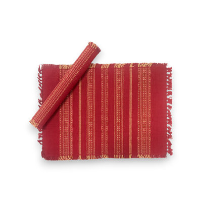 Josepha Cotton Geometric Rectangle Placemat