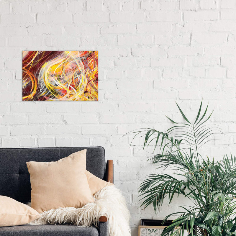 'Reconstruction of the Chimera II' Painting Print on Wrapped Canvas, 101.6 cm H x 66.04 cm W x 3.175 cm D