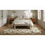 Tapis en laine touffeté à la main Marla, élégant tapis ivoire pour le salon, la chambre à coucher, le bureau et la maison, design élégant et durable