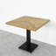 Acamas Oak Metal Base Dining Table-1060729830