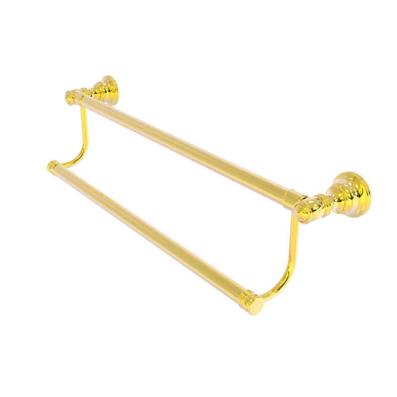 Barre à serviettes murale double 20 "Freyja, Laiton poli