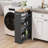 4-tier Rolling Storage Cart 8" Slim Kitchen Cart On Wheels With Open Shelves-434819772-434819762