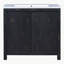 Organisateur de meuble-lavabo 36 po avec lavabo