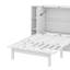 Spacious Queen-Size Murphy Bed Comprising Shelving Drawers And A USB Charging Hub-631959882