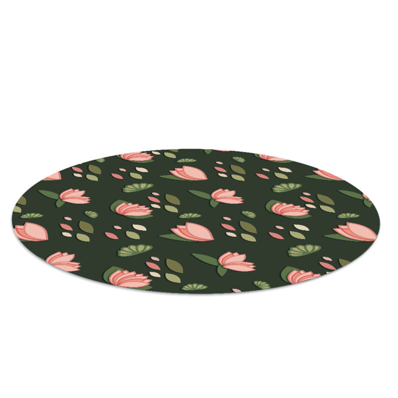 Karenlee Hard Floor Straight Round Chair Mat