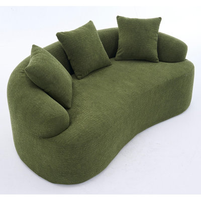 Canapé compact en Chenille